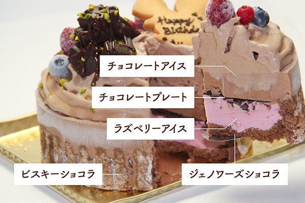 オリジナルアニバーサリーケーキ~GAKUアイスケーキ~