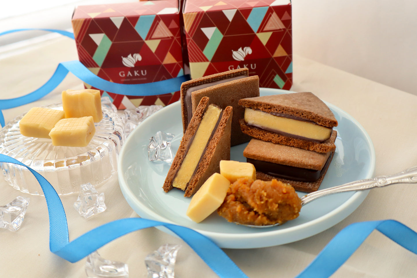 GAKUチョコレートサンド【信州一年味噌キャラメル】