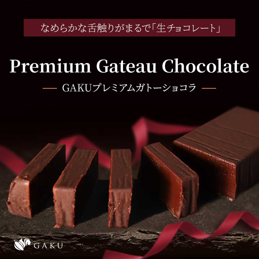 なめらかな舌触りがまるで「生チョコレート」GAKU プレミアムガトーショコラ