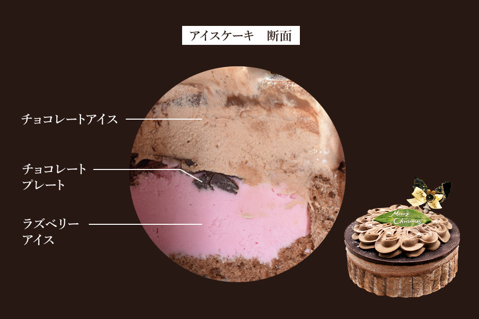 【早割り10％オフ！11/30まで】GAKUクリスマス アイスケーキ2025