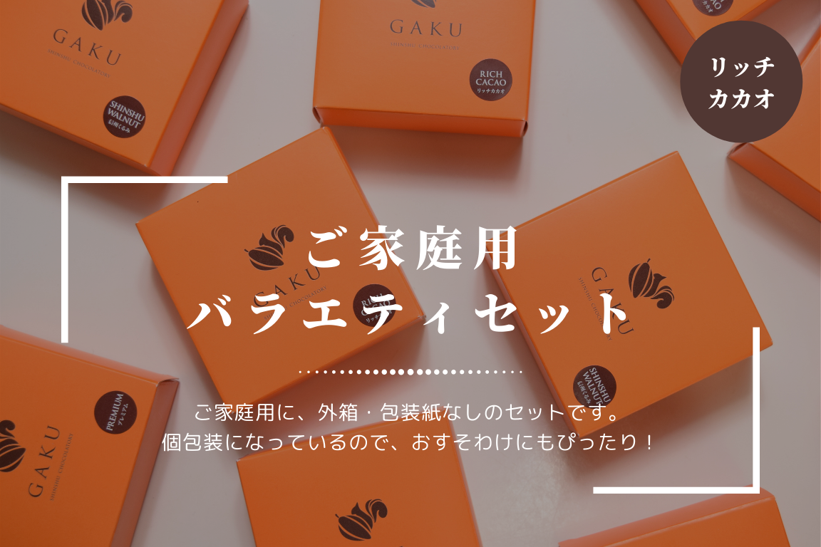 【ご家庭用に！】GAKUチョコレートサンド（リッチカカオ 12個入）